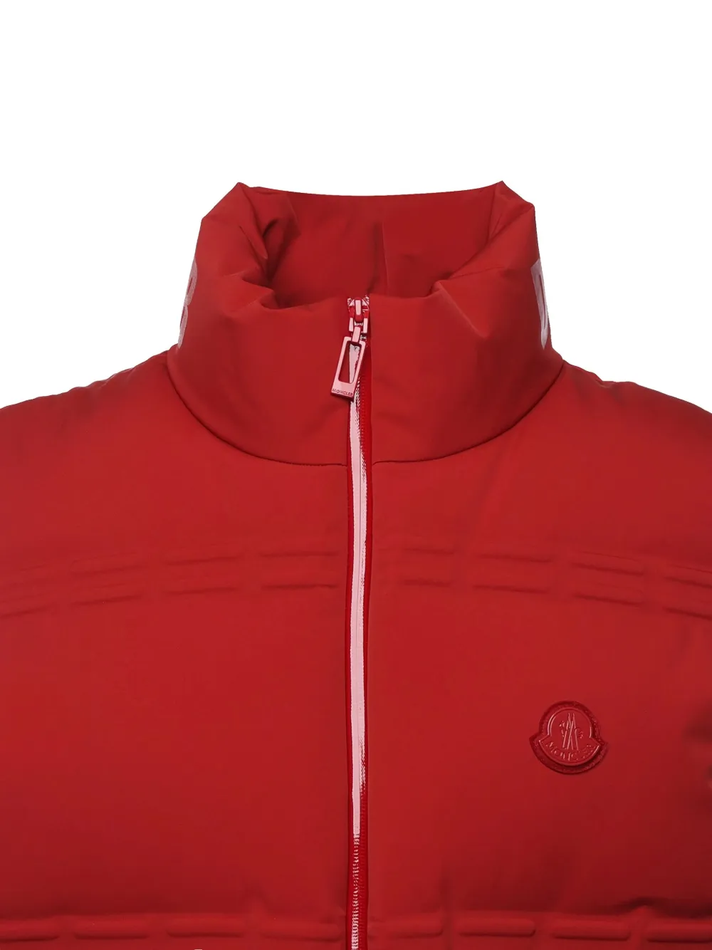 Moncler Jack met logopatch Rood