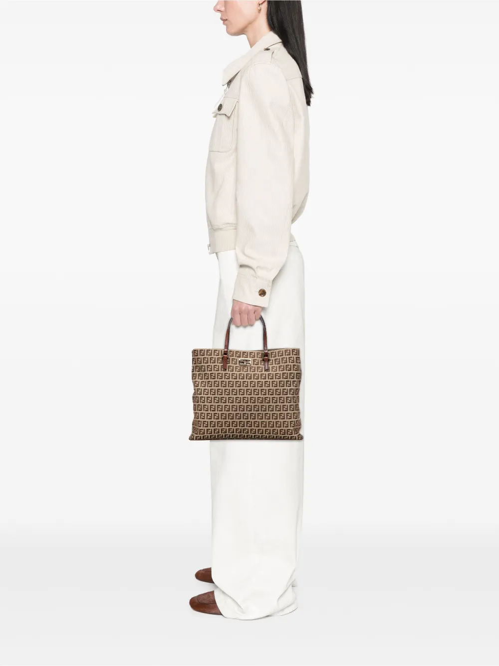 Fendi Pre-Owned 2000-2010 Zucchino Canvas tote bag | Pre-Owned | Image 2