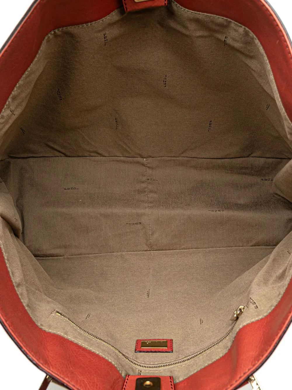 2000-2010 Large Leather Twins Tote Satchel
