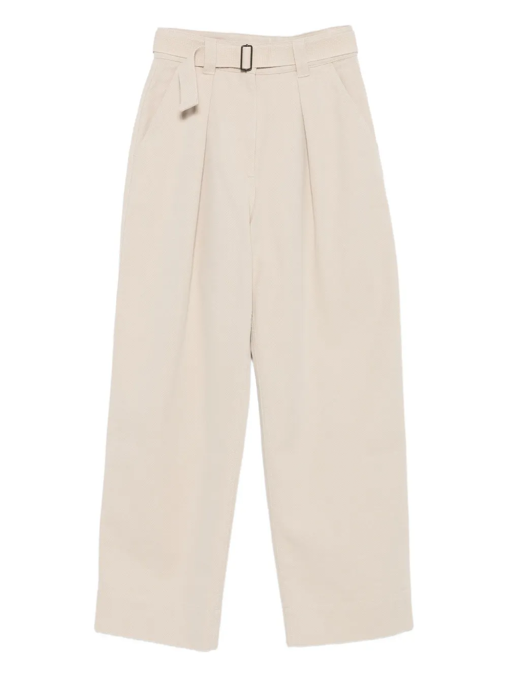 Mhl By Margaret Howell ベルテッド クロップドパンツ - ニュートラル Mhl By Margaret Howell ベルテッド クロップドパンツ - ニュートラル
