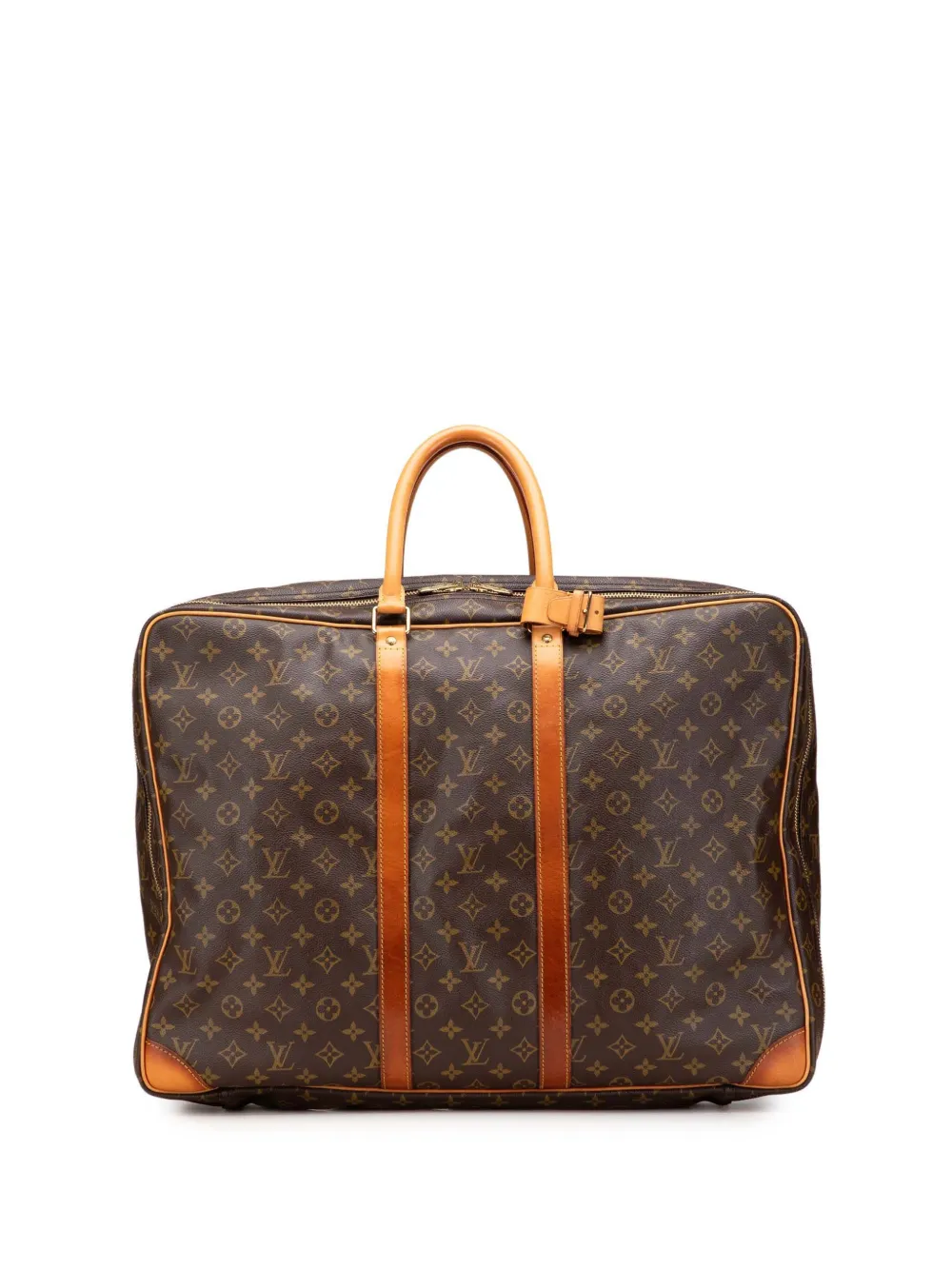 Louis Vuitton Pre-Owned 1993 Monogram Sirius 55 travel bag - ブラウン Louis Vuitton Pre-Owned 1993 Monogram Sirius 55 travel bag - ブラウン
