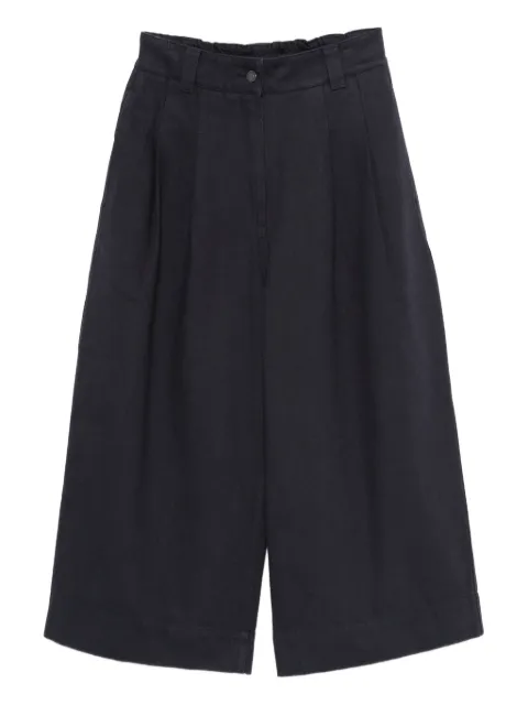 Mhl By Margaret Howell pleated cropped trousers