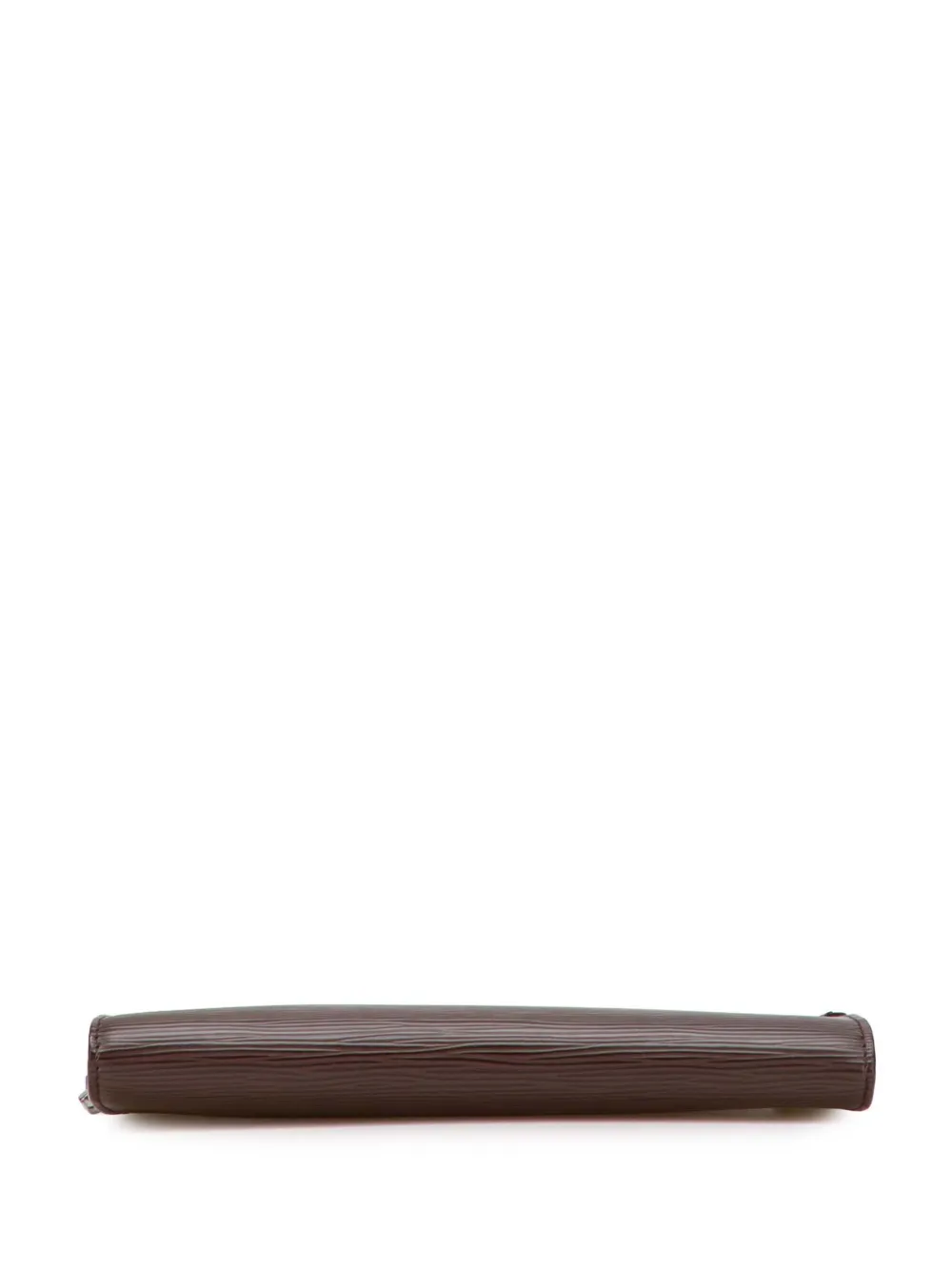 Pre-owned Louis Vuitton 2003 Epi Pochette Accessoires Shoulder Bag In Brown