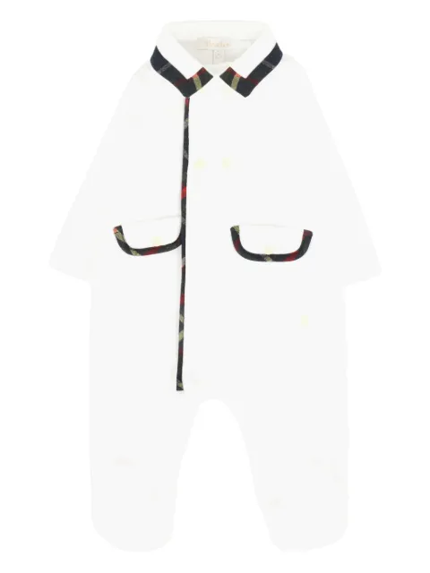 Patachou check collar babywear