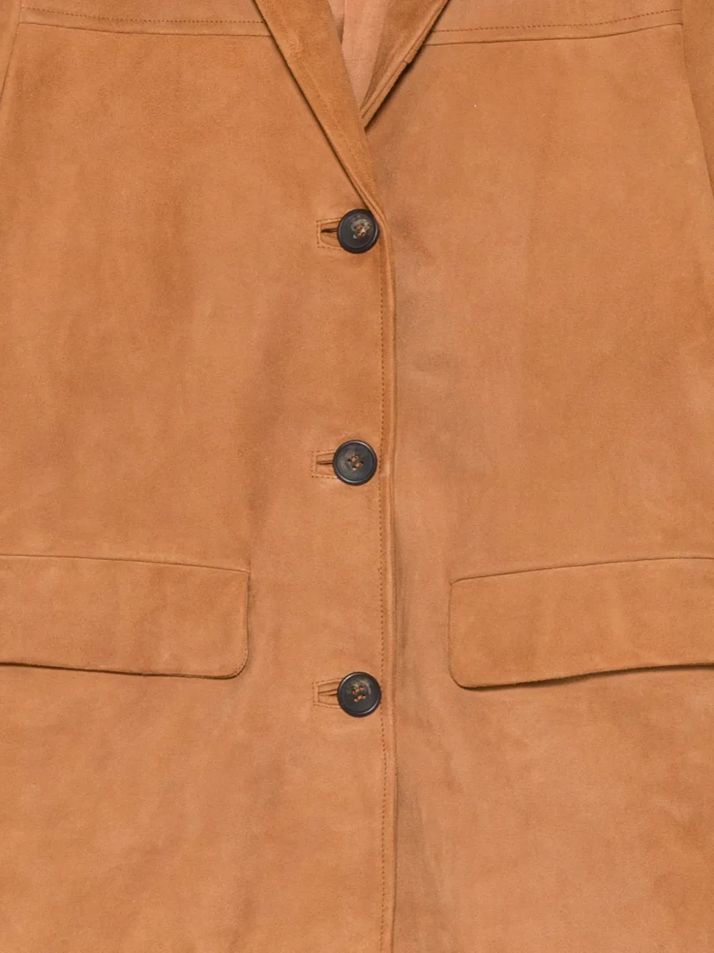 Semicouture button pocket jacket Oranje