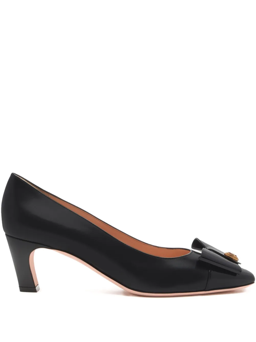 Bally 55 mm B-Bow leren pumps Zwart