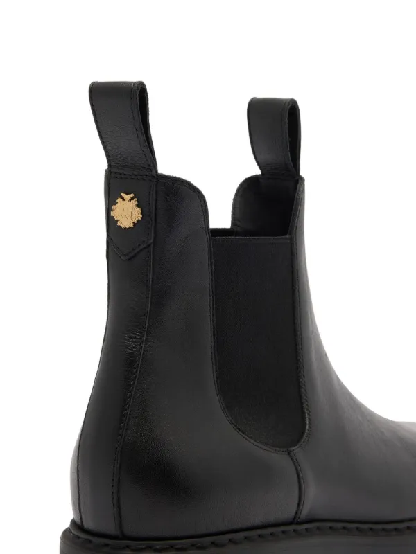 Bally Gusto pull-tab Boots Black FARFETCH TR