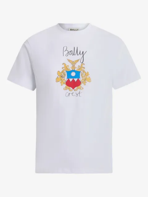 Bally crest-print cotton T-Shirt