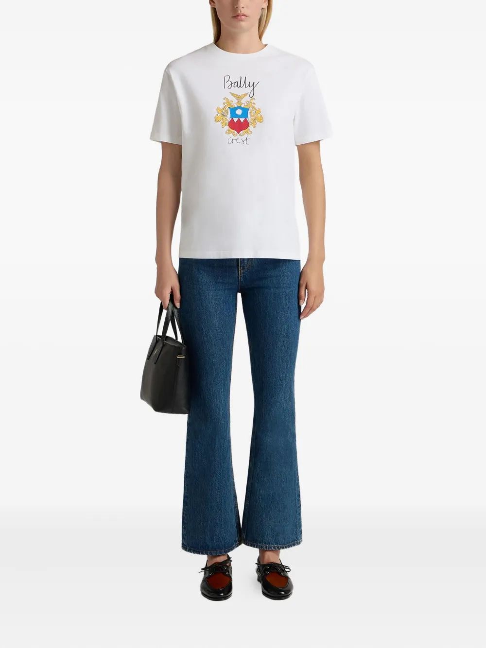 Bally playera de algodón con distintivo estampado | Playeras y jerséis | Image 2