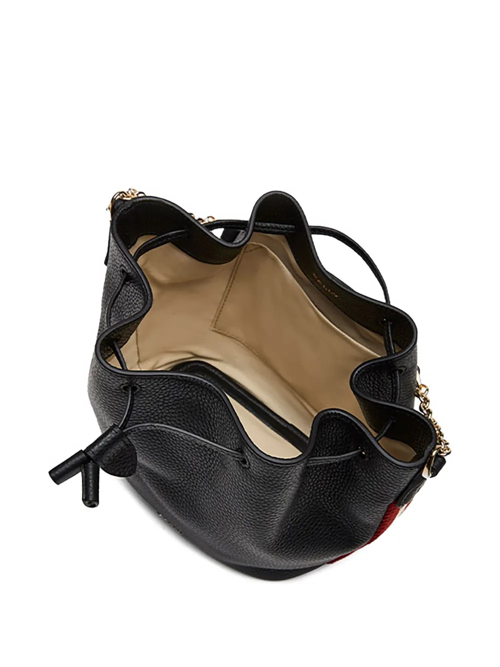 Bally Leren shopper Zwart