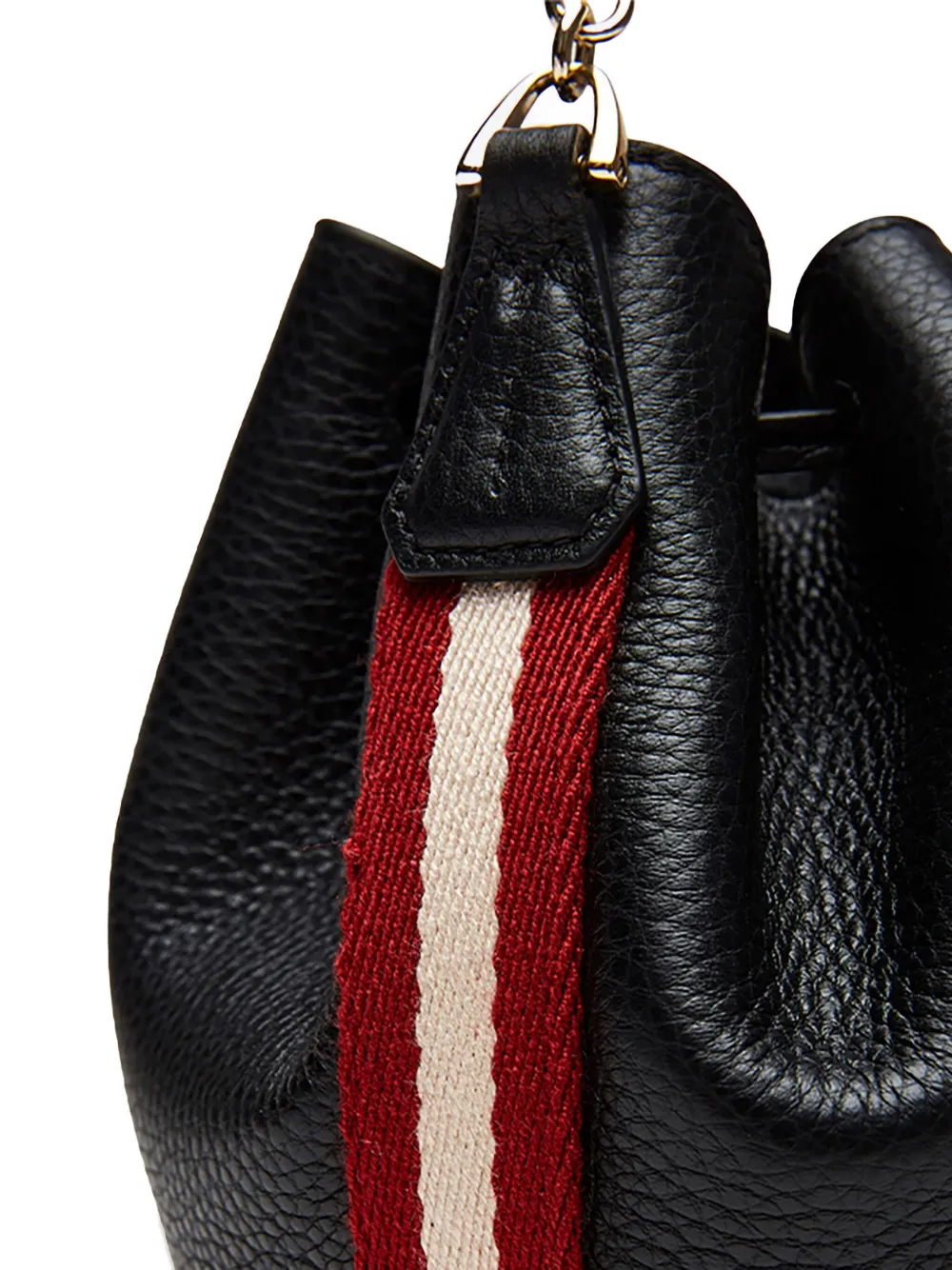 Bally Leren shopper Zwart