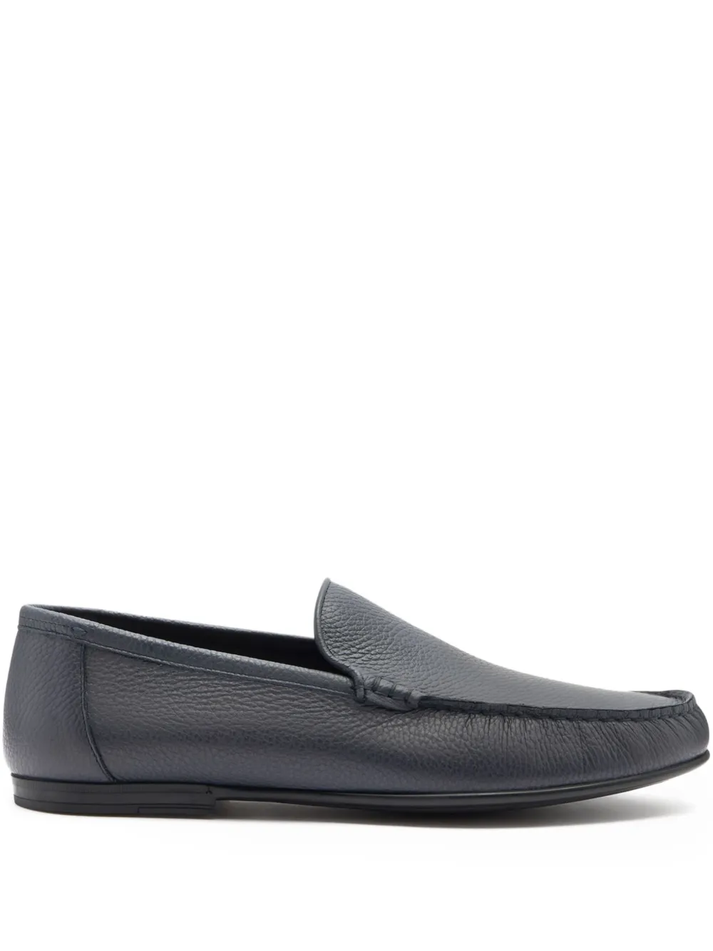Bally Axony loafers i kornigt läder | blå | Image 1