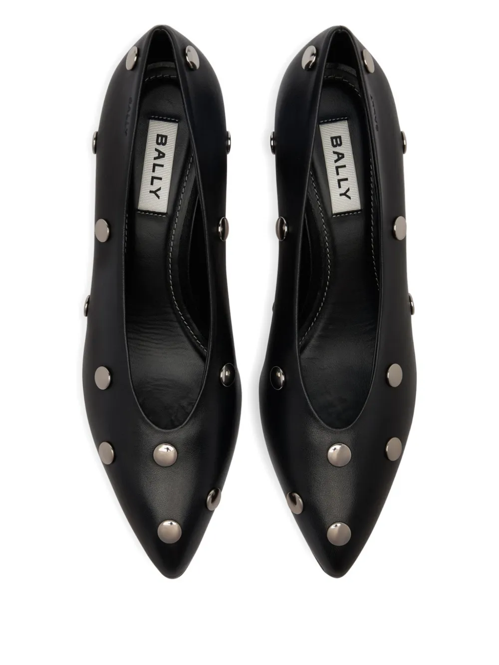 Bally 55 mm Alva leren pumps Zwart