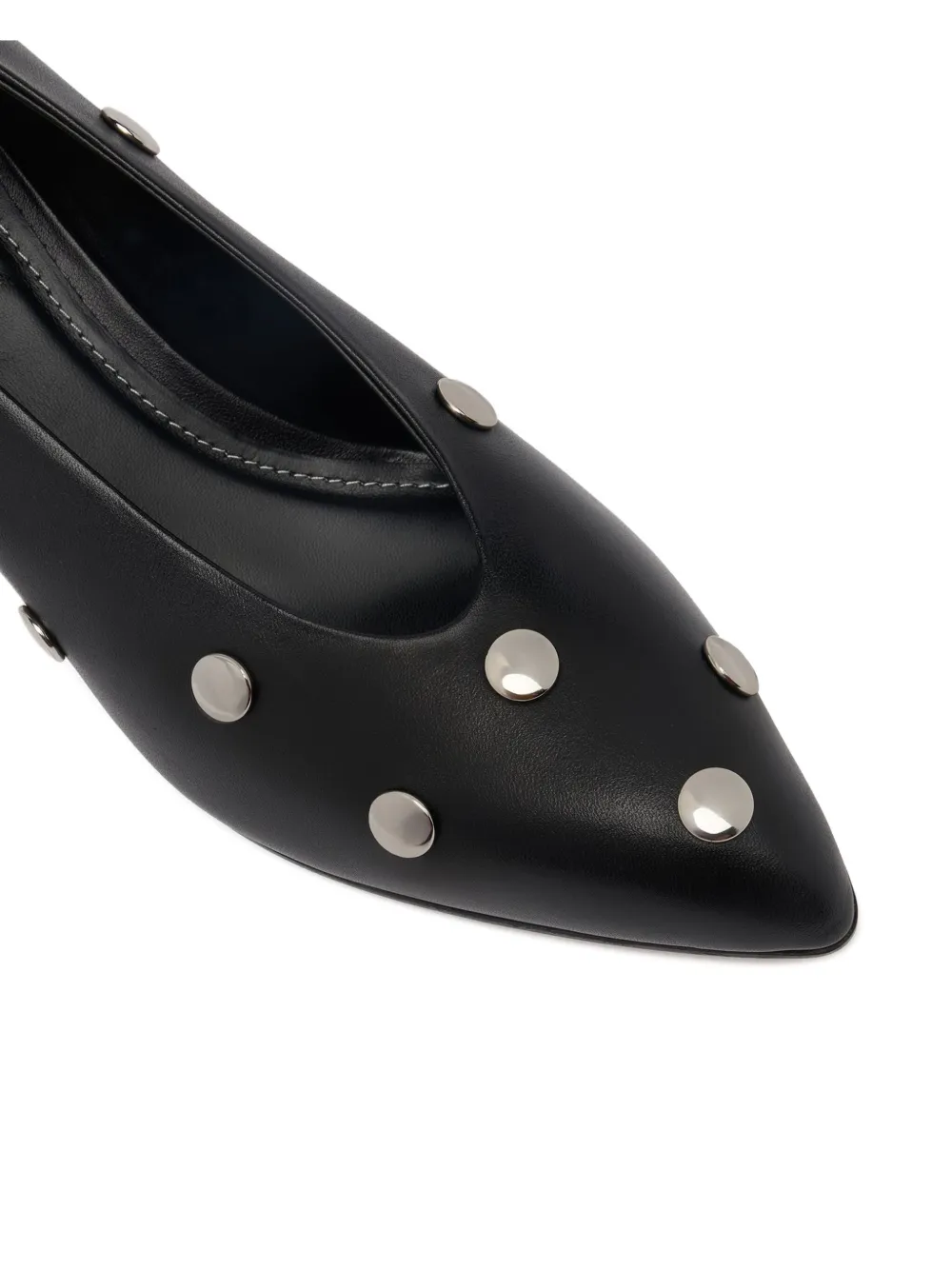 Bally 55 mm Alva leren pumps Zwart