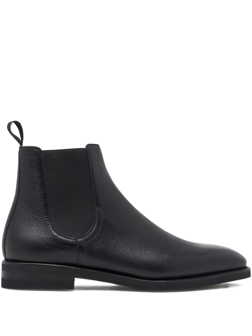 Bally Scribe Un grained-leather boots - ブラック Bally Scribe Un grained-leather boots - ブラック