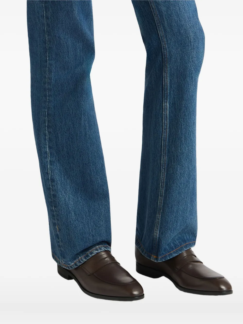 Bally Onizy leren loafers Bruin