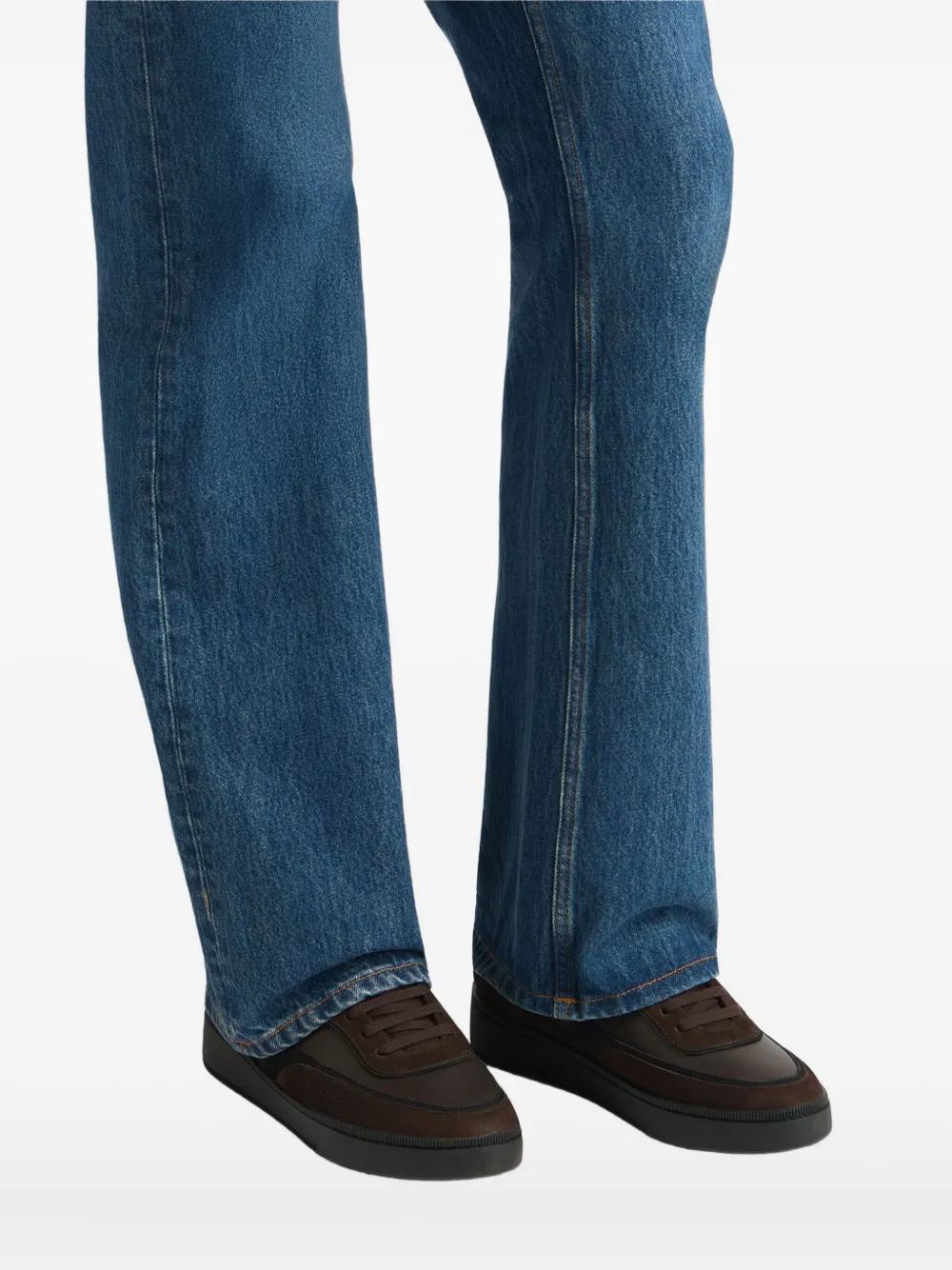 Bally Raise leren sneakers Bruin