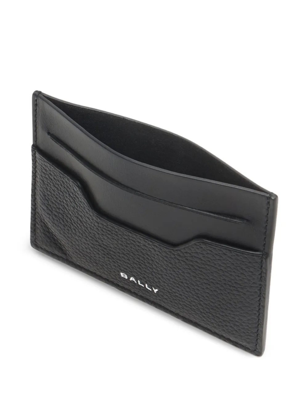 Bally Capitol leren pasjeshouder Zwart