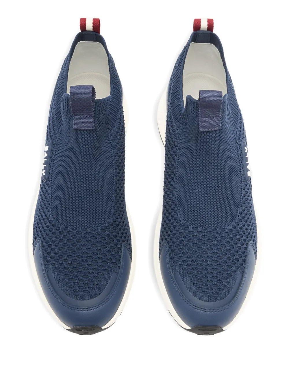Bally Logo-motif Sneakers In Blue