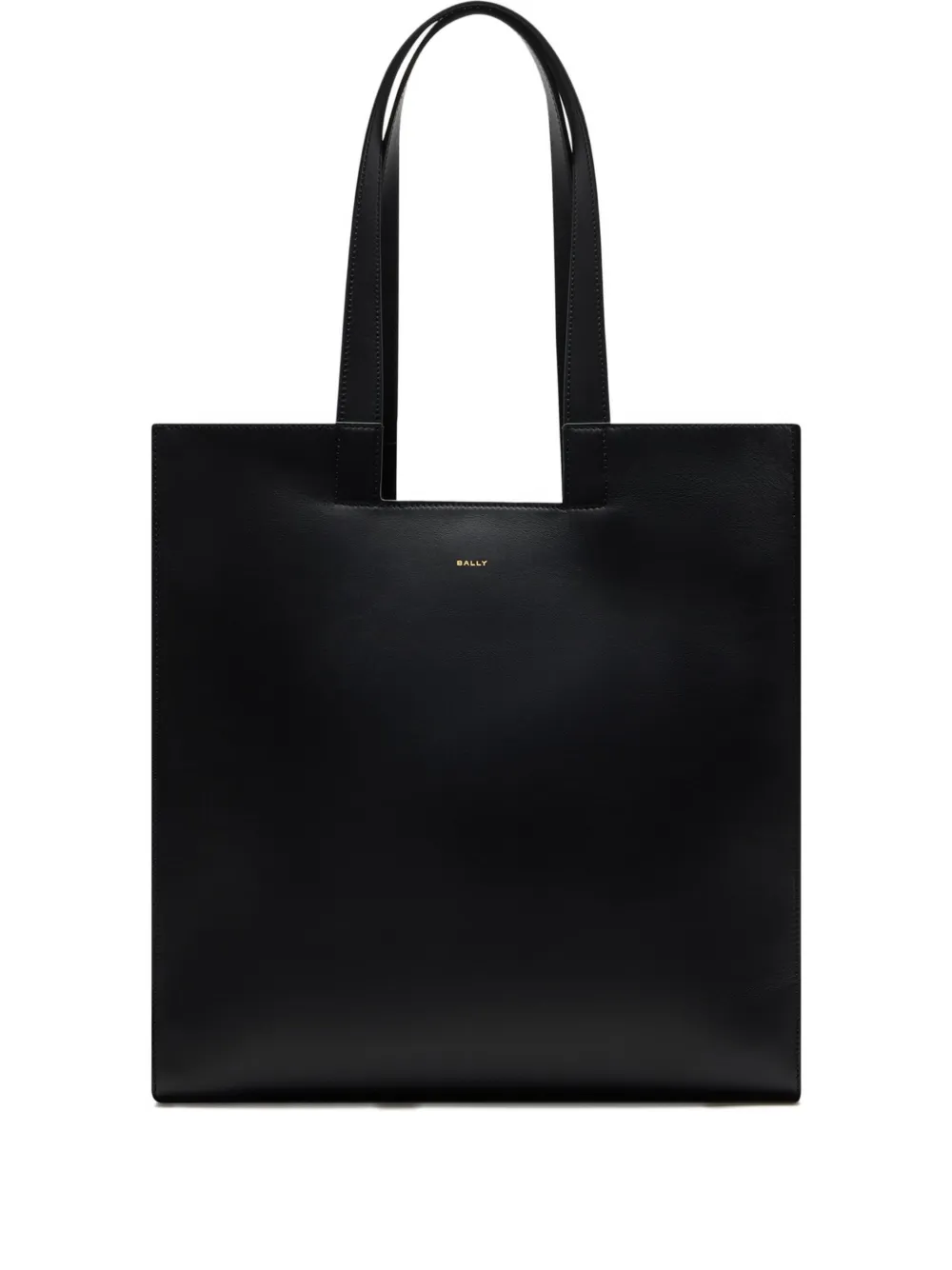 Bally Easy Leather Shoulder Bag In Black