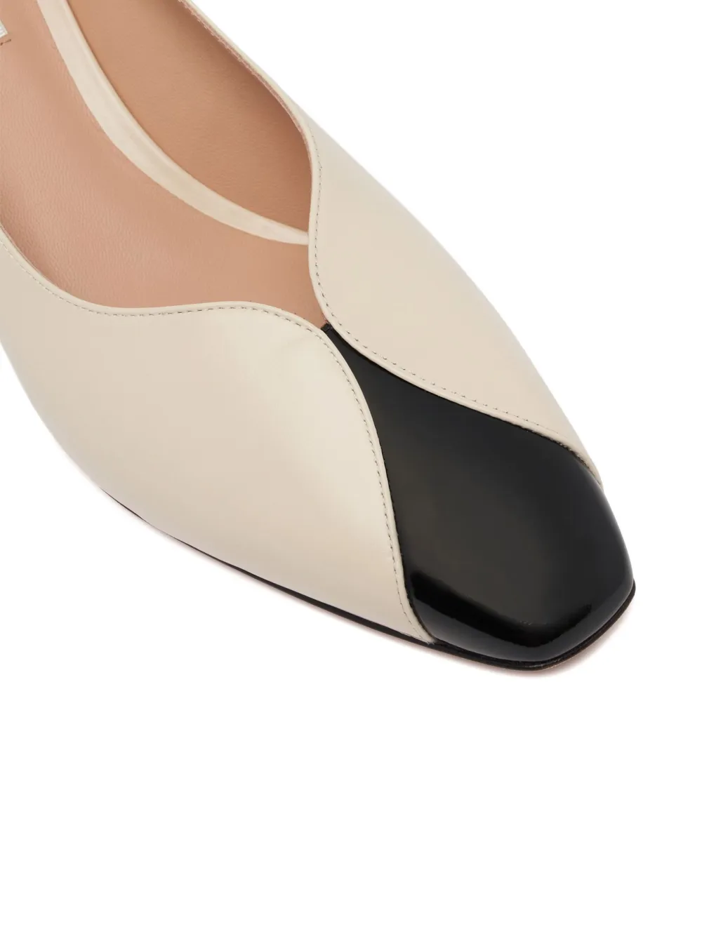Bally 55 mm Sylt leren pumps Wit