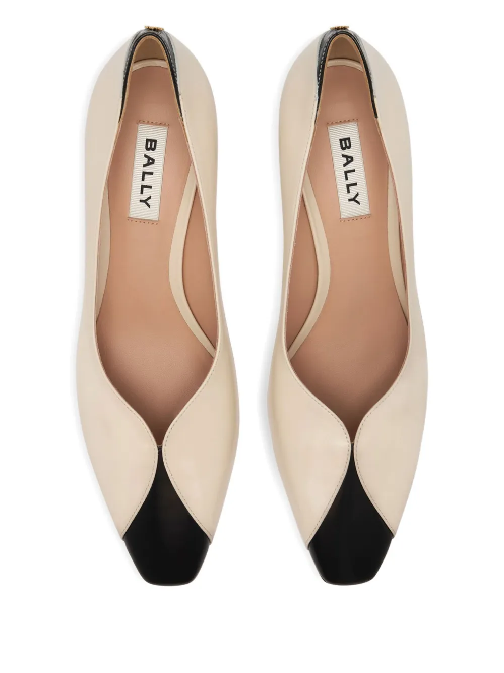 Bally 55 mm Sylt leren pumps Wit
