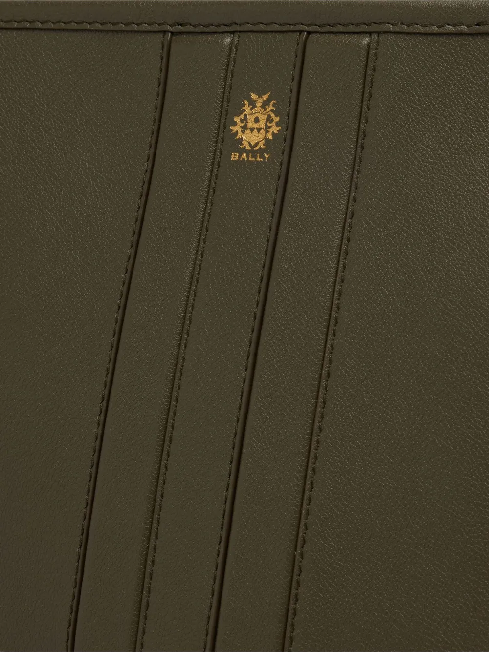 Bally Beckett leren crossbodytas Groen