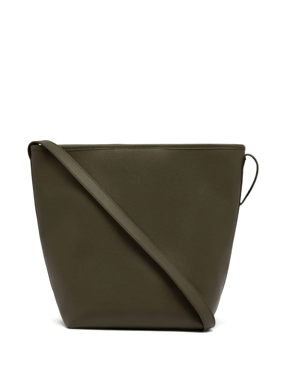 Bally Beckett leren crossbodytas Groen