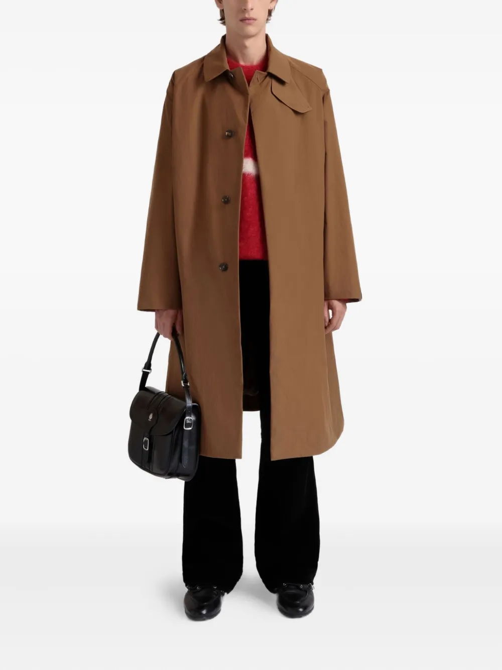 Bally buttoned trench coat | Single Breasted Coats | Image 2