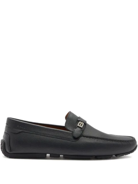 Bally Pilot grained leather loafers