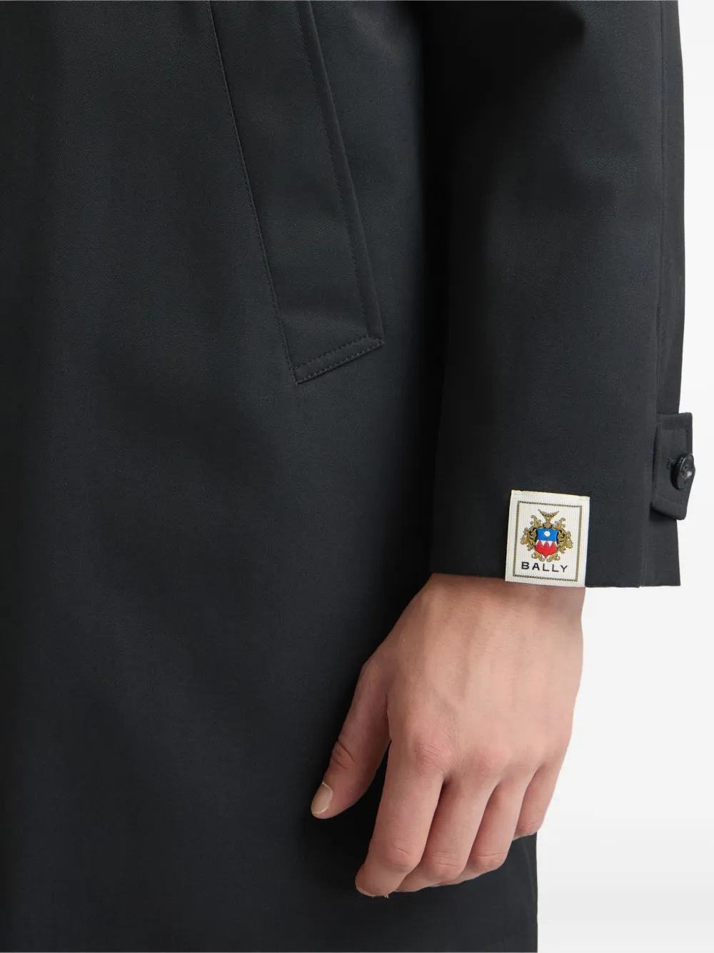 Bally Parka met knopen Blauw