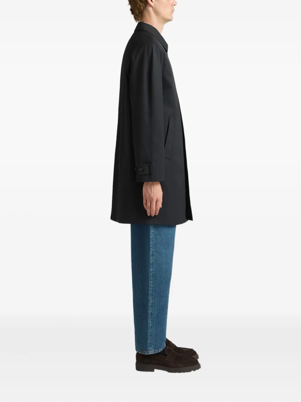 Bally Parka met knopen Blauw