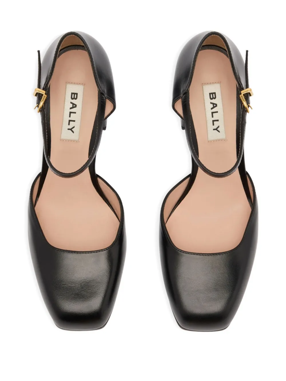 Bally 75 mm Eclayr pumps met enkelbandje Zwart