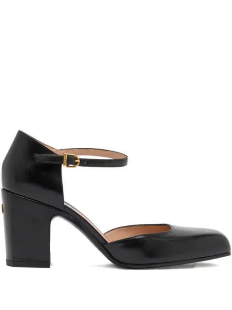Bally 75mm Eclayr ankle strap pumps