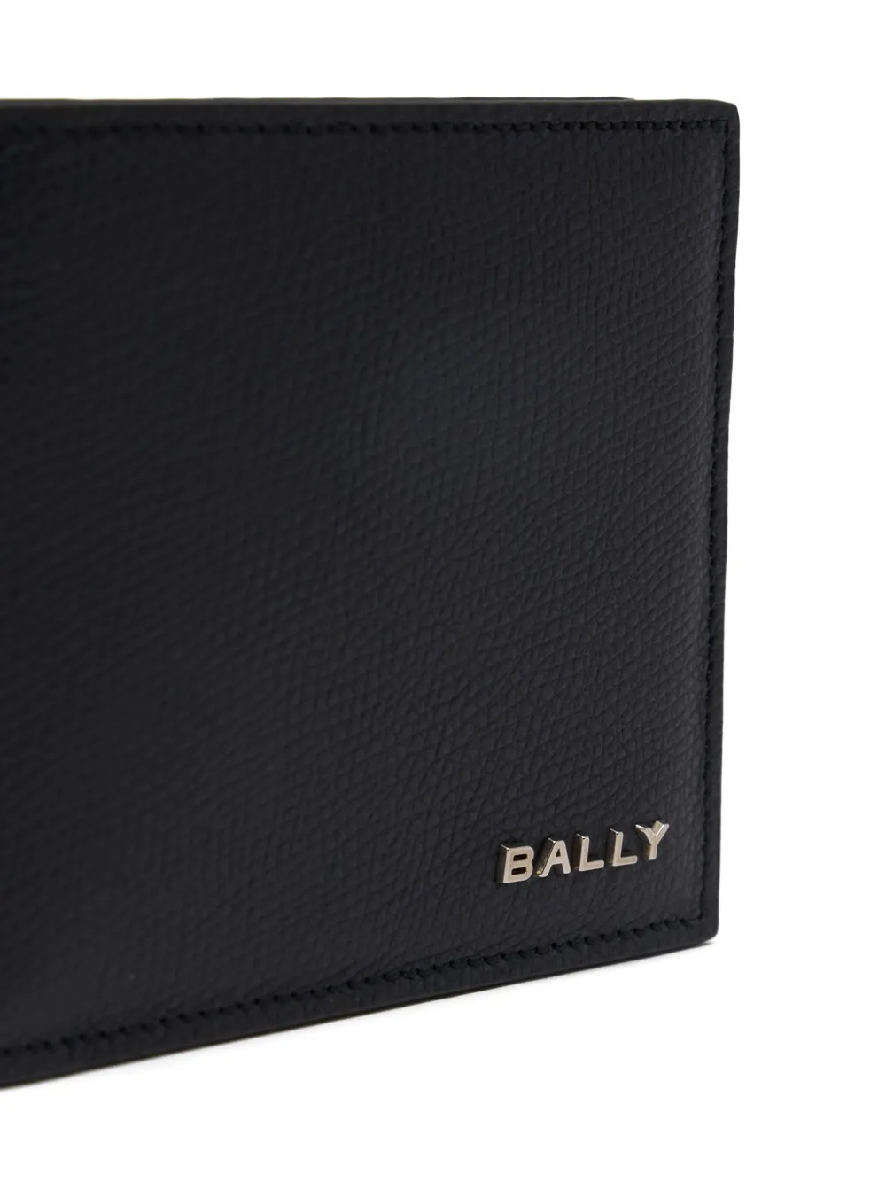 Bally Grained Essential Wallet In Black