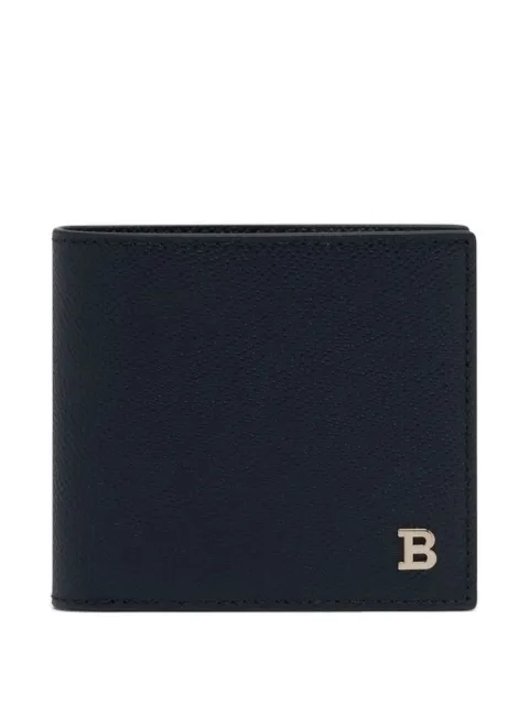 Bally embossed bi-fold wallet