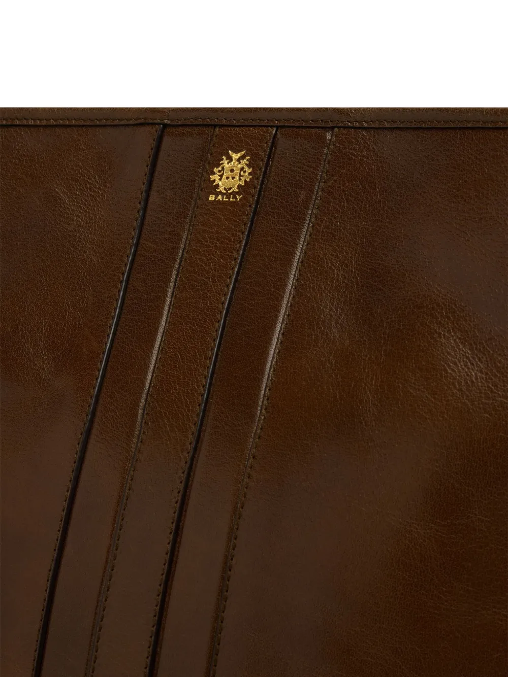 Bally Beckett leren schoudertas Bruin