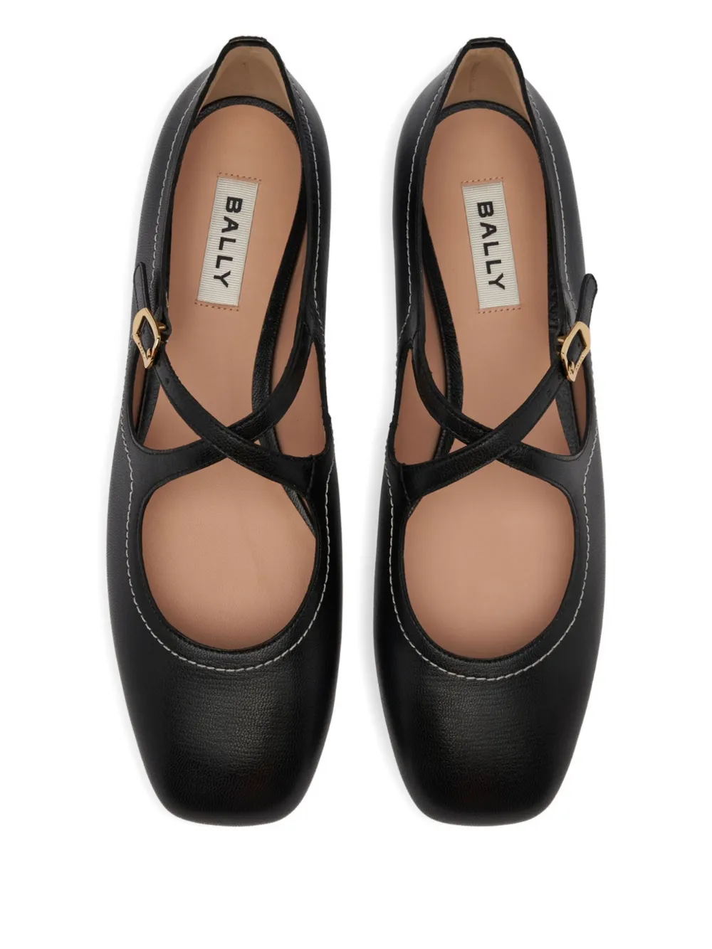 Bally rina ballerina's Zwart