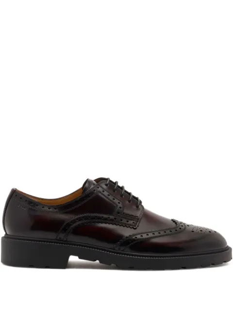 Bally Eduard brogue leather derby shoes