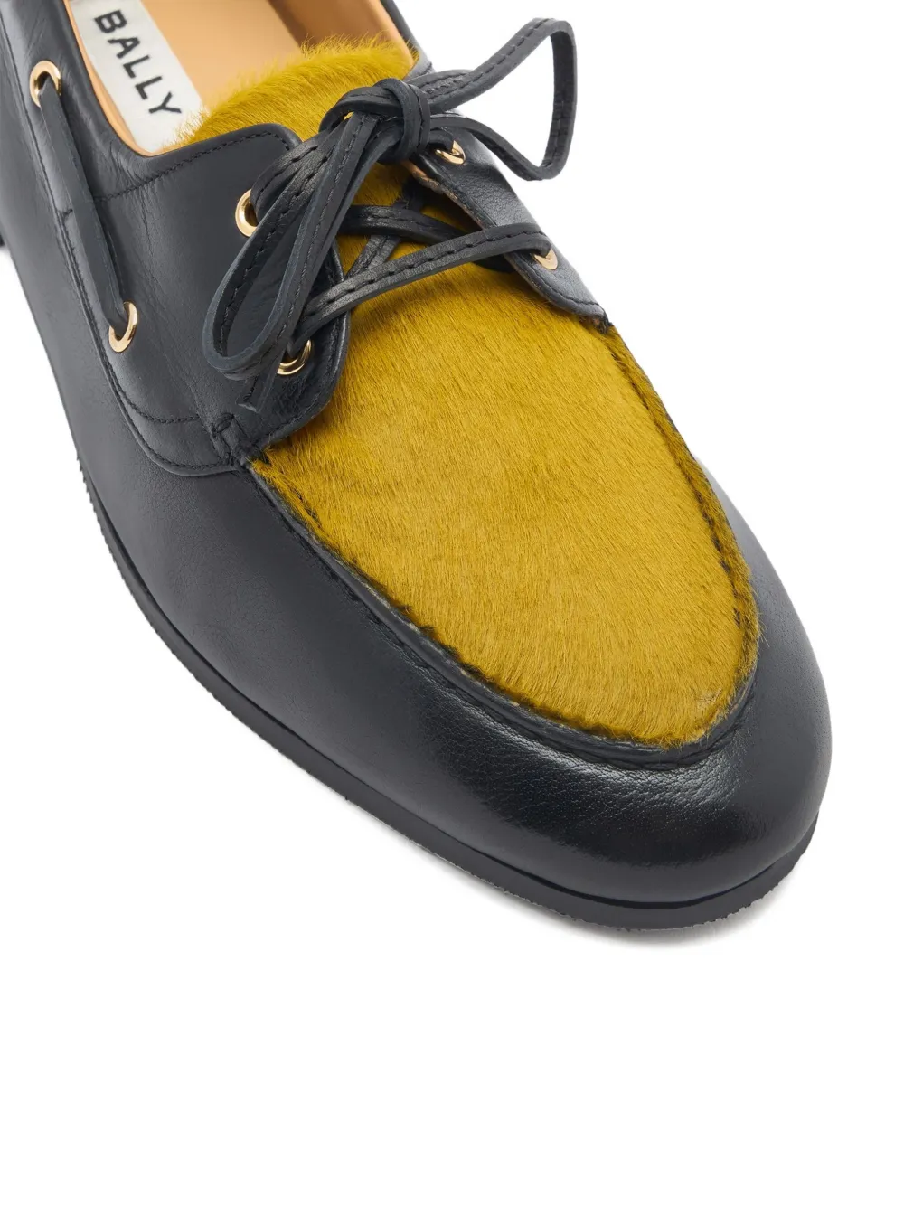 Bally Plume leren loafers Zwart