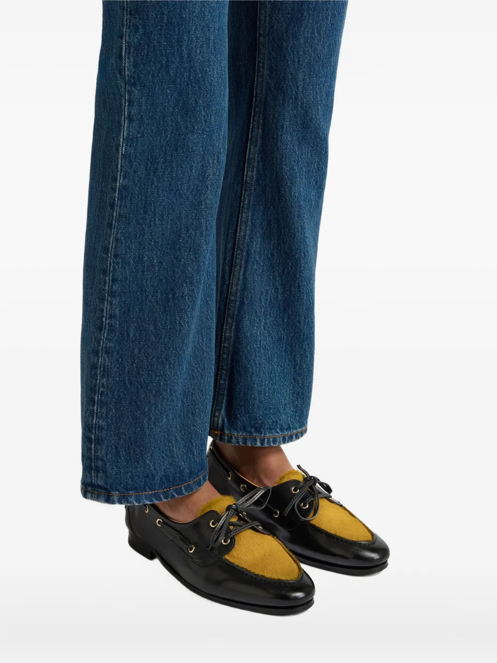 Bally Plume leren loafers Zwart