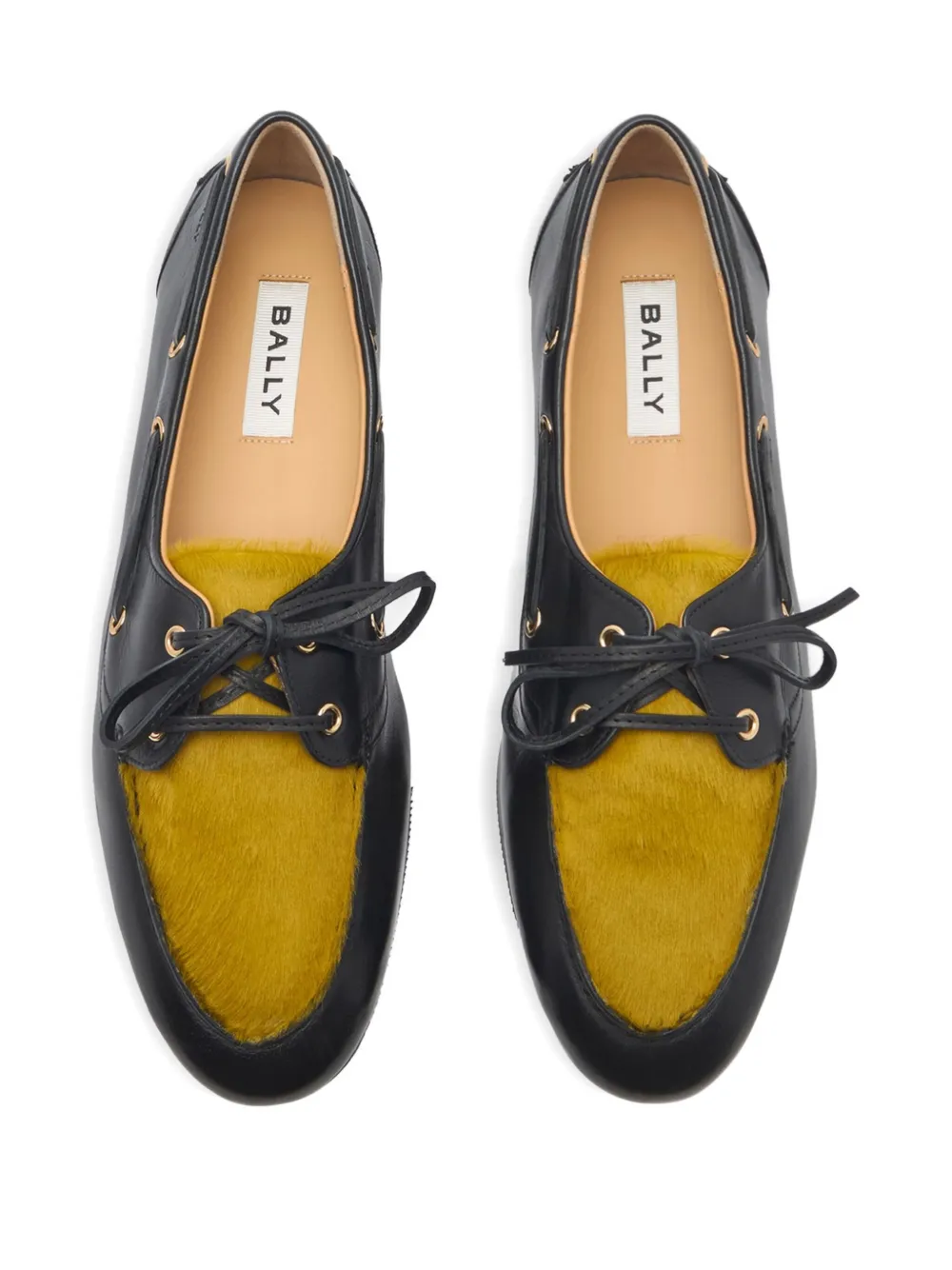 Bally Plume leren loafers Zwart