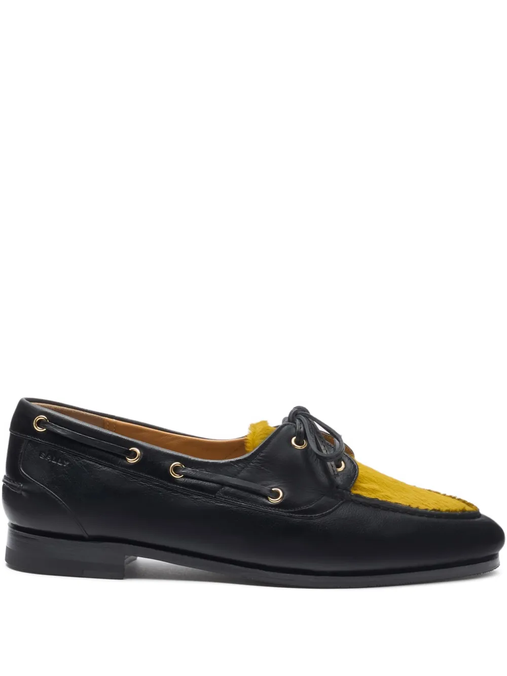 Bally Plume leren loafers Zwart