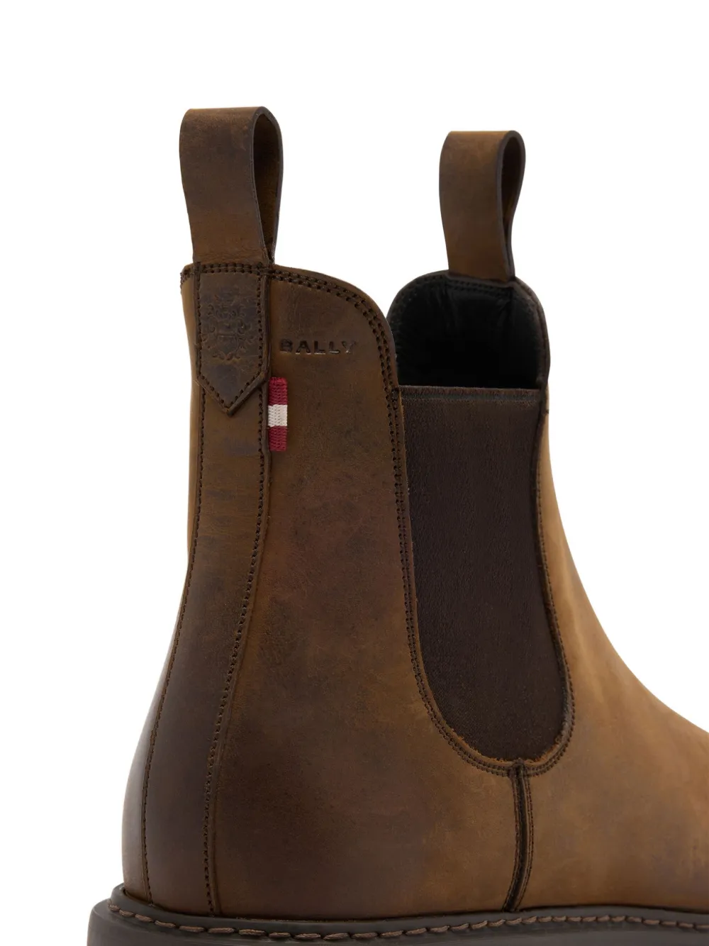 Bally Gusto laarzen met treklip Bruin