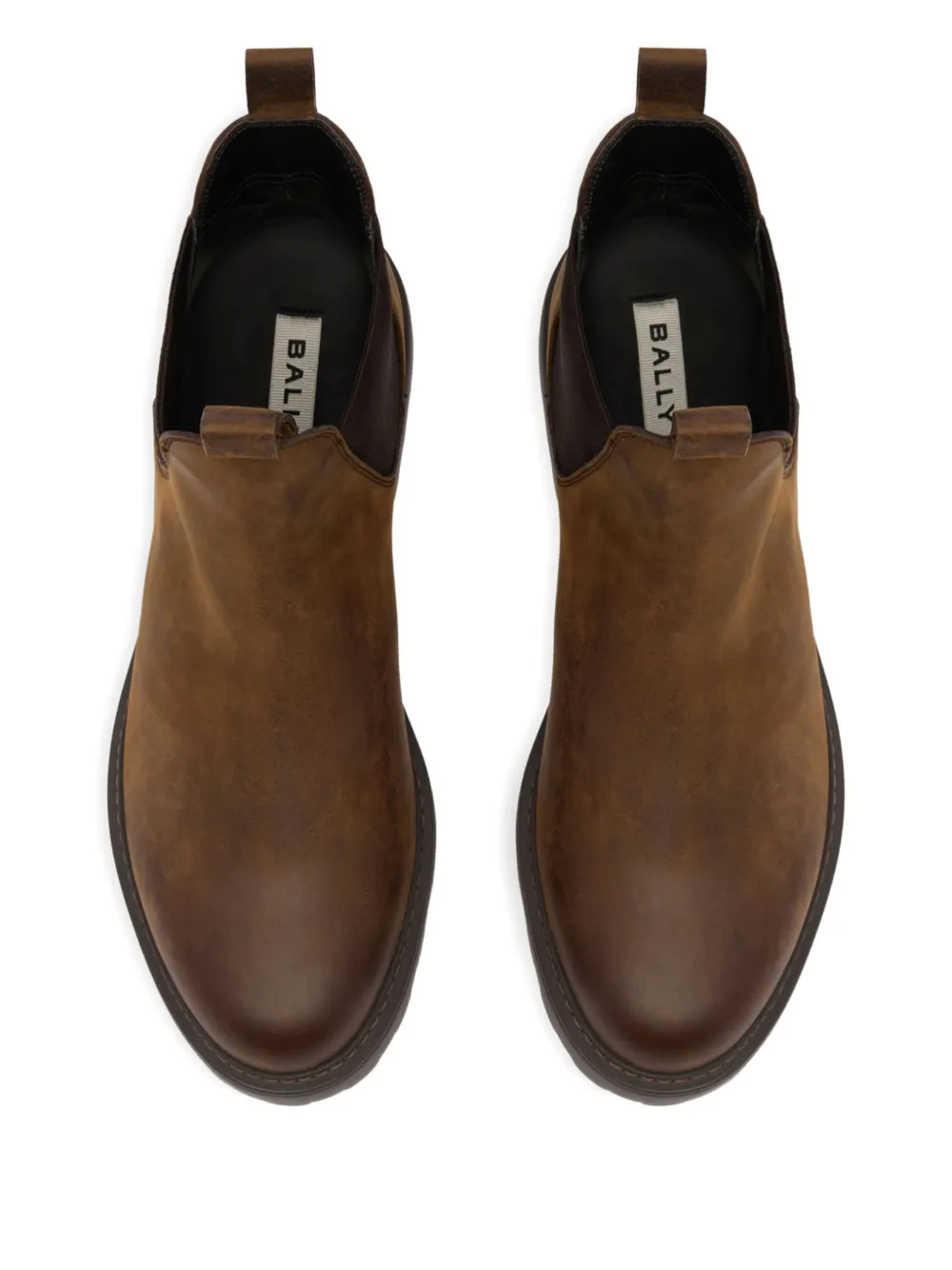 Bally Gusto laarzen met treklip Bruin