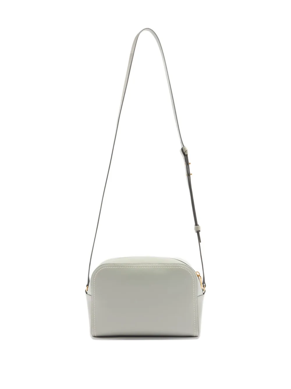 Bally Easy Leather Cross Body Bag In Gray
