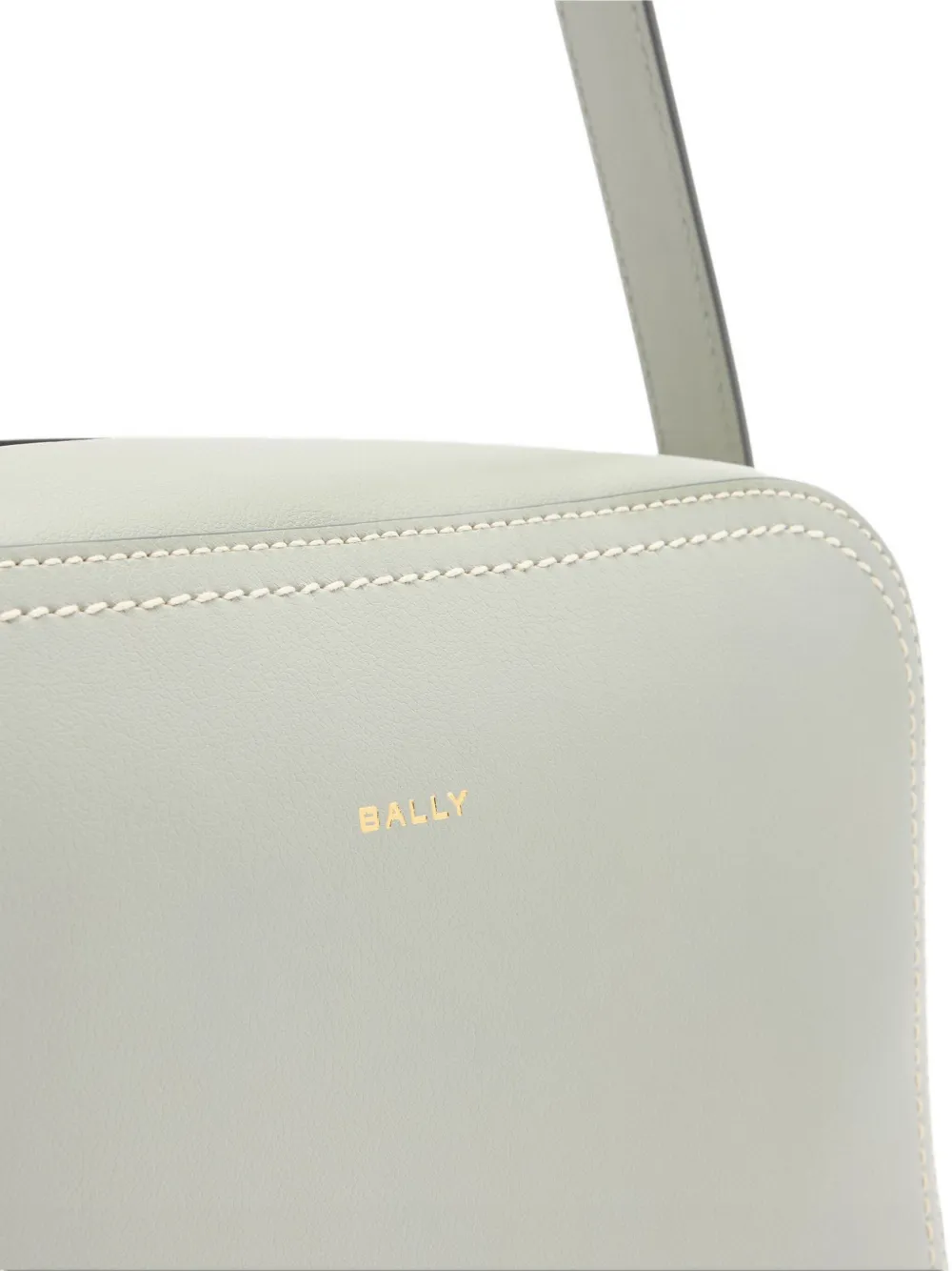 Bally Easy Leather Cross Body Bag In Gray