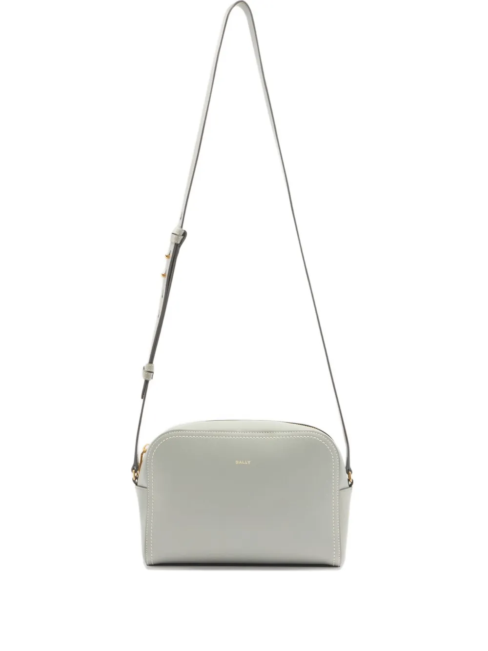 Bally Easy Leather Cross Body Bag In Gray