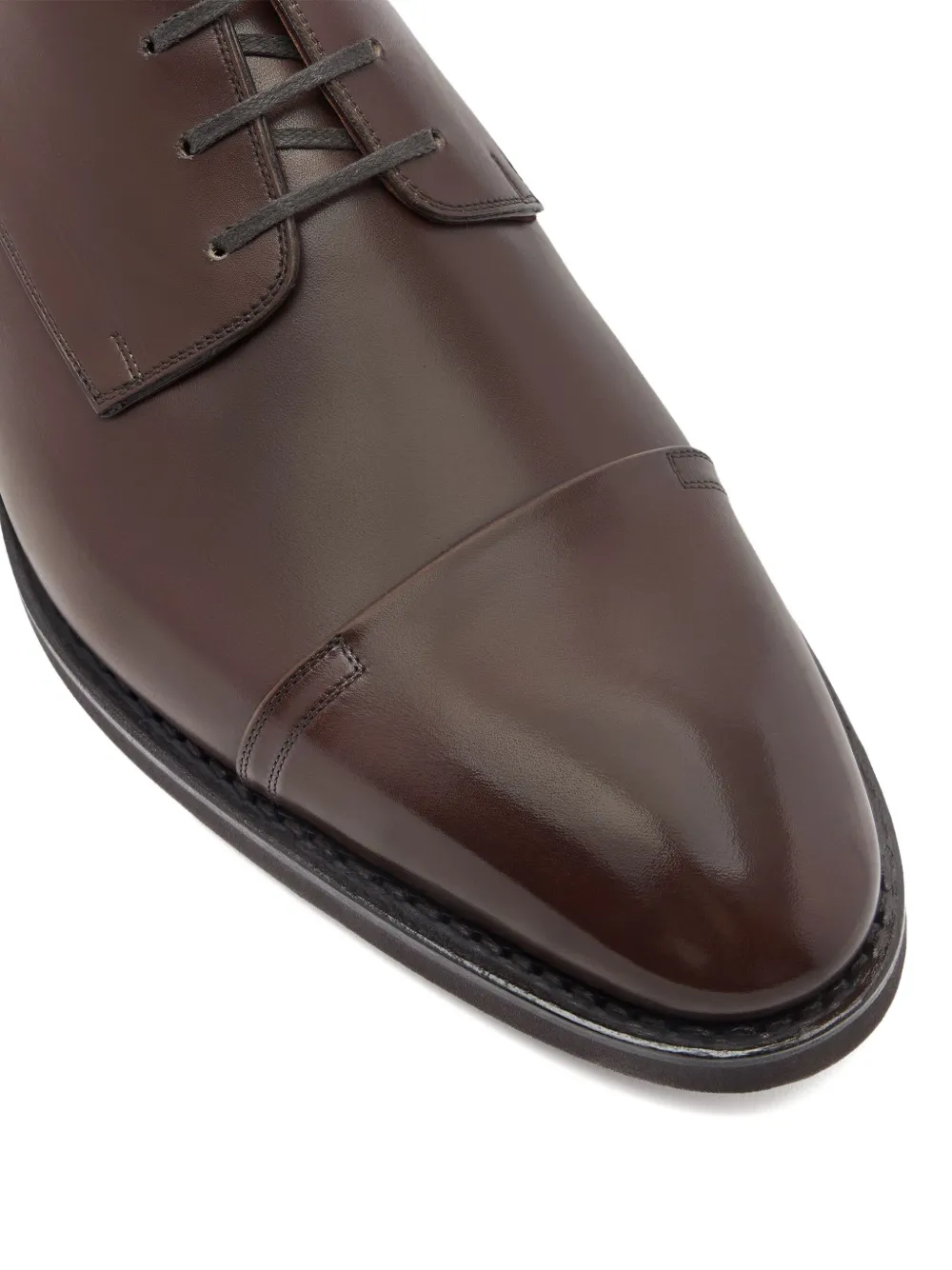 Bally Scribe Un leren Oxford schoenen Bruin