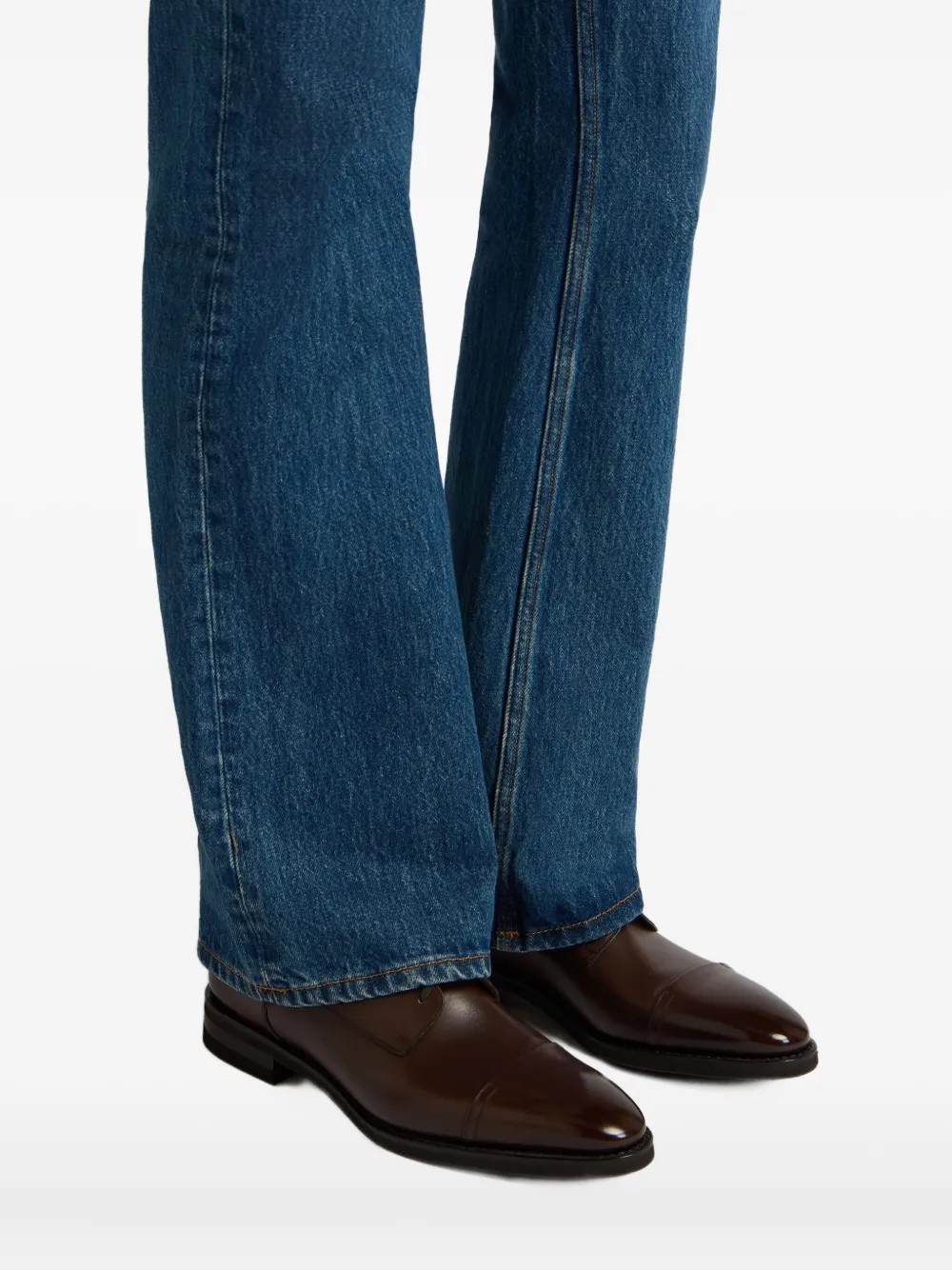 Bally Scribe Un leren Oxford schoenen Bruin